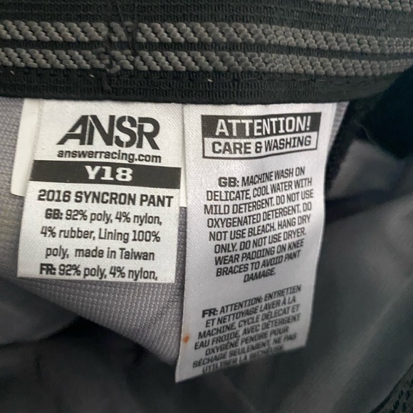 Answer Racing pants - Picture 2 of 3